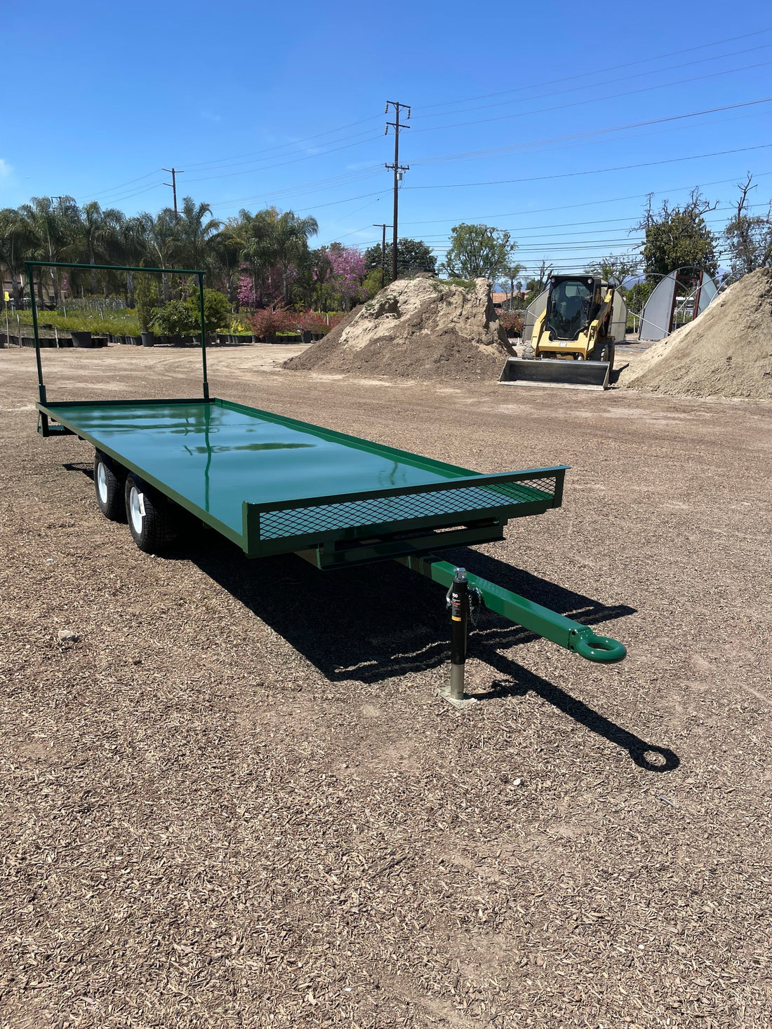 Single Deck Plant Nursery Trailer